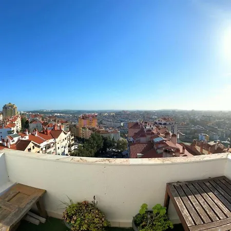 Sintra T3 Duplex W Magnificent Views And Balcony In Tapada Merces Apartmán